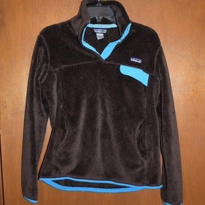 Women's Patagonia Polartec Re-Tool Snap-T Fleece Pullover Size M